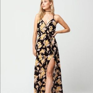 Floral maxi dress